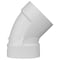 Charlotte Pipe And Foundry Charlotte Pipe Schedule 30 3 in. 3 in. D PVC 45 Degree Elbow 1 pk PVC013210600 - alternate 3